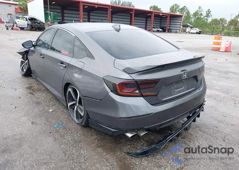 2018 Honda Accord Sport из США, поврежденный, VIN 1HGCV1F34JA218803